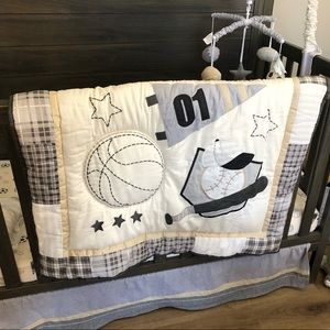 Sports Nursery Bedding Set